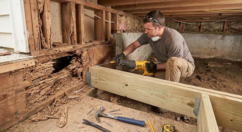 Termite Damage Repair Service in Olathe, KS