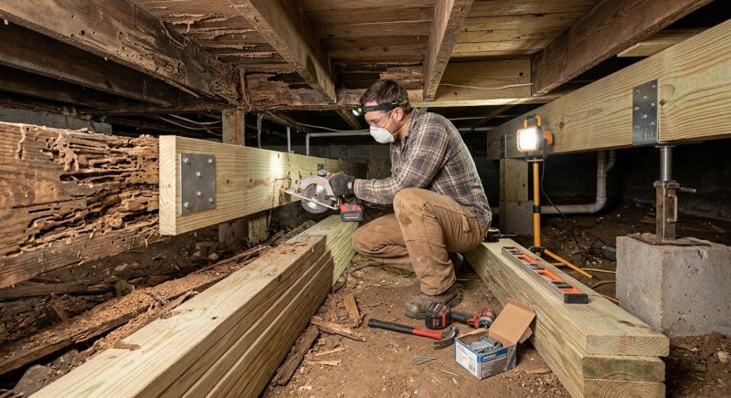 Termite Damage Repair Service in Olathe, KS