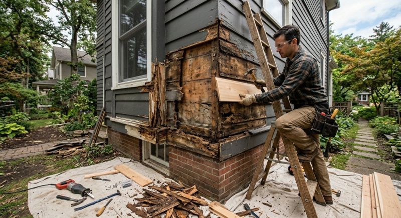 Wood Decay Repair in Olathe, KS