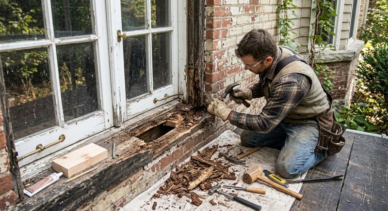 Window Rot Repair in Olathe, KS