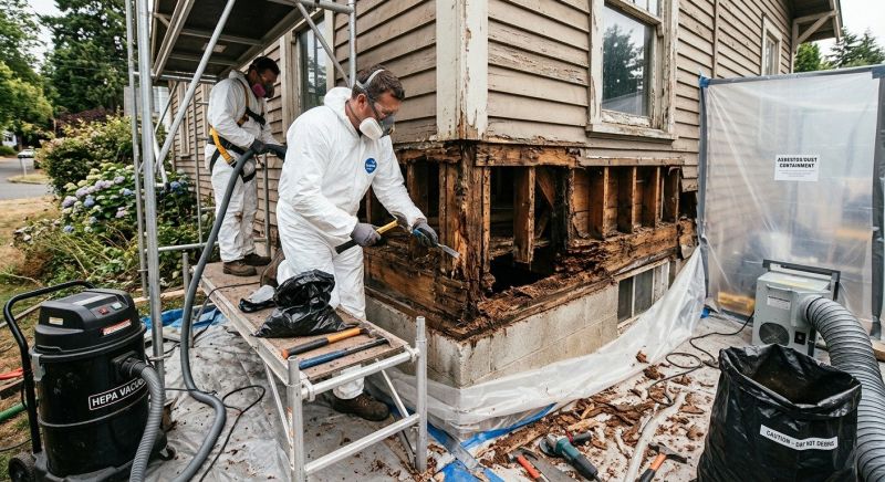 Wood Rot Removal in Wilmington, NC